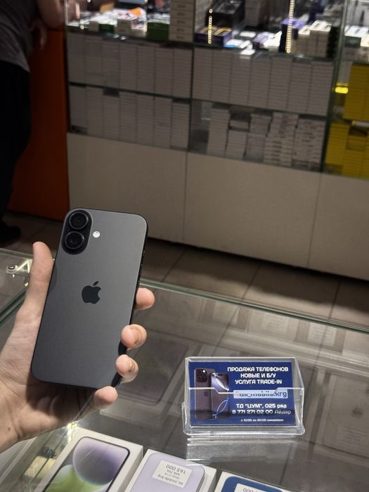 iPhone 16 128GB на гарантий 100% акб ЕАС/Айфон 16