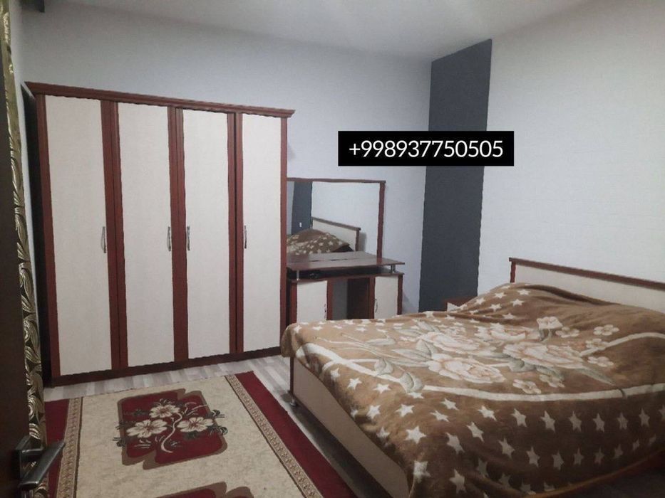 Сдаётся 3х комнатный Дом.
С обстановкой 
В горде Алмалыке