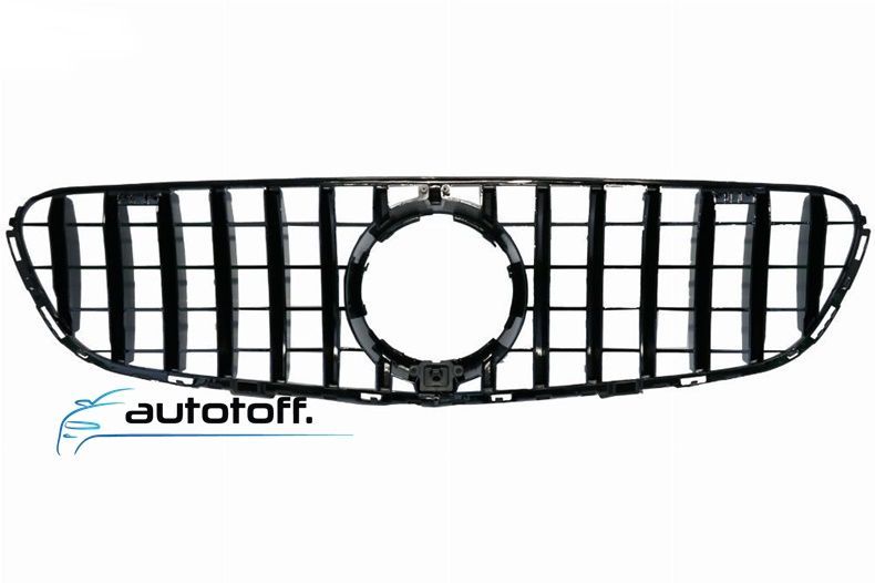Grila Mercedes GLC X253 SUV compatibila cu GLC SUV (15-18) GT Panamericana Black