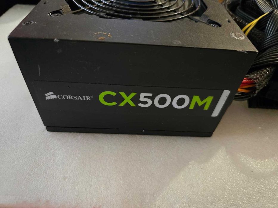 Sursă PC Corsair CX500M 500W, 80 PLUS Bronze, Semi-Modulară (Model 75-002017)