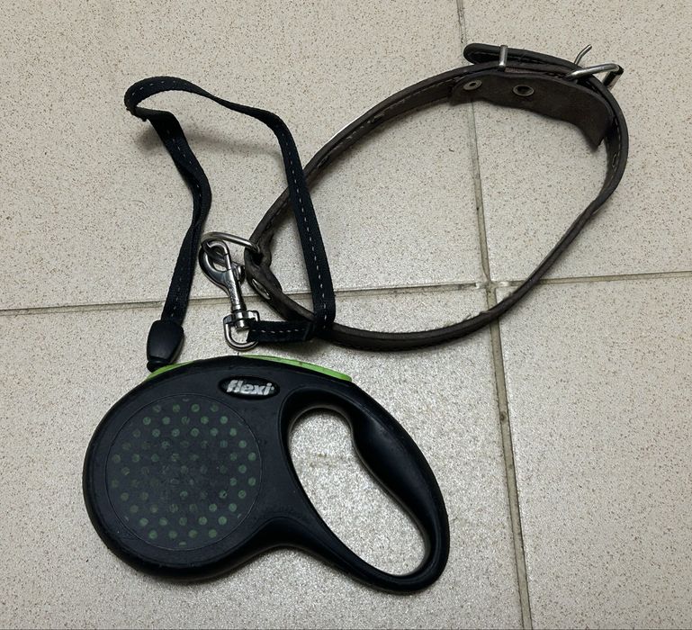 Поводок рулетка трос flexi б/у