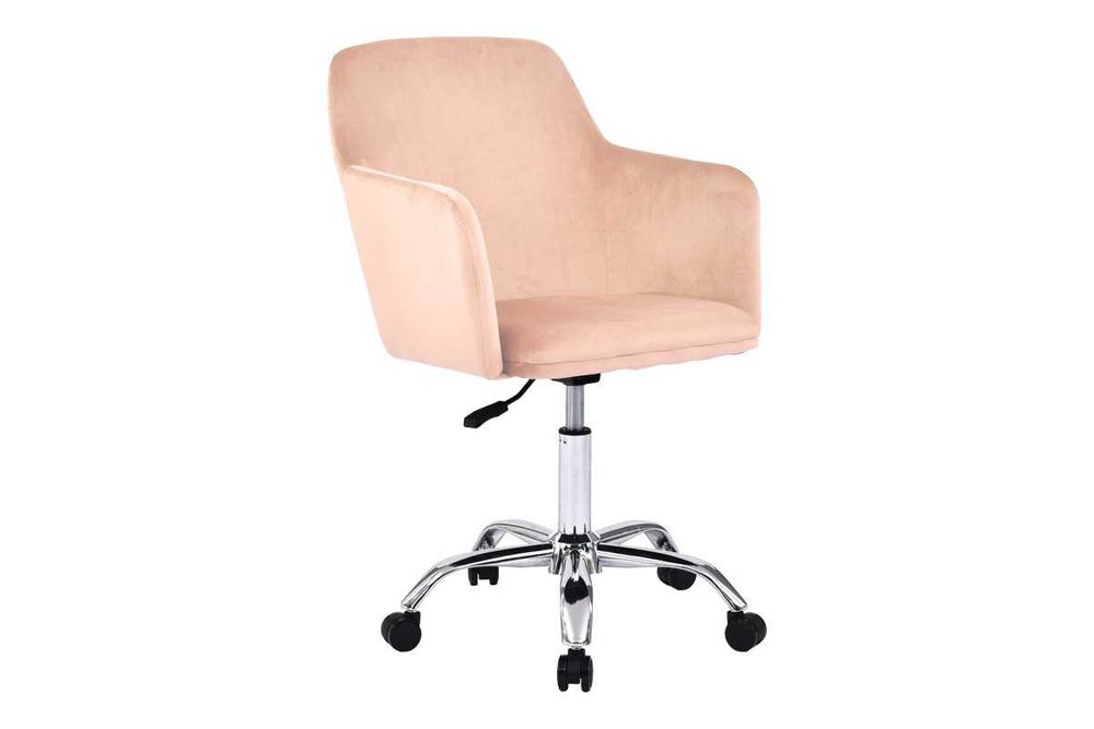 Офис стол Puzzle-home Xever, 2 цвята, Кадифе, 55х54х80см.