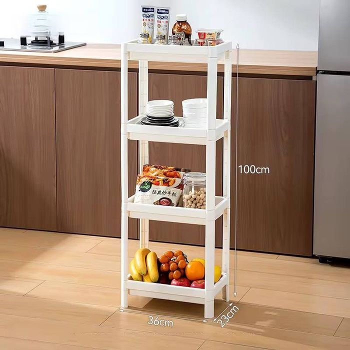 Стеллаж уголок для ванной, кухни. Прочный пластик