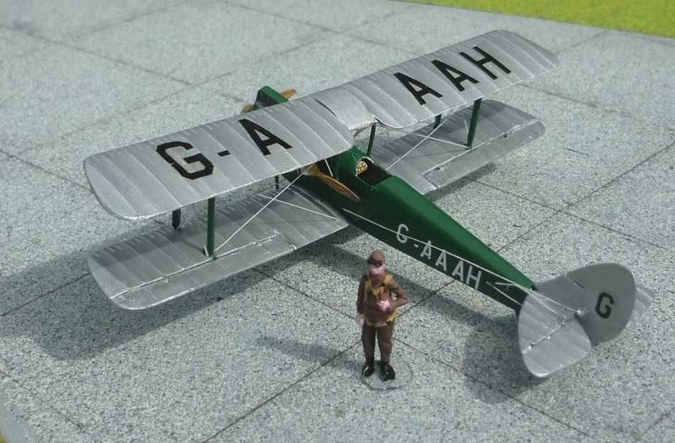 учебный макет сборная модель самолёта DH.60 Moth 1/72 FROG!!