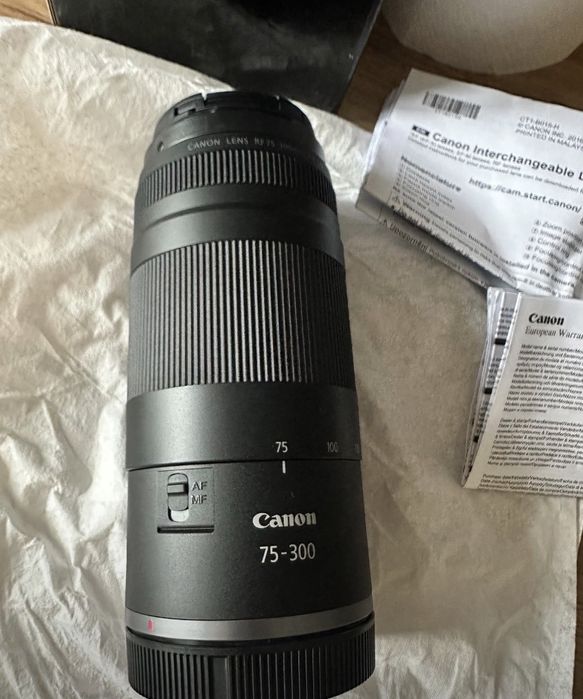 Obiectiv Canon RF 75-300mm F4-5.6 – Nou, nefolosit