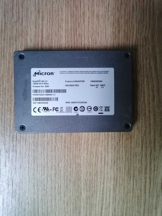 SSD Micron 128gb 120 240 250 256 480 500 512