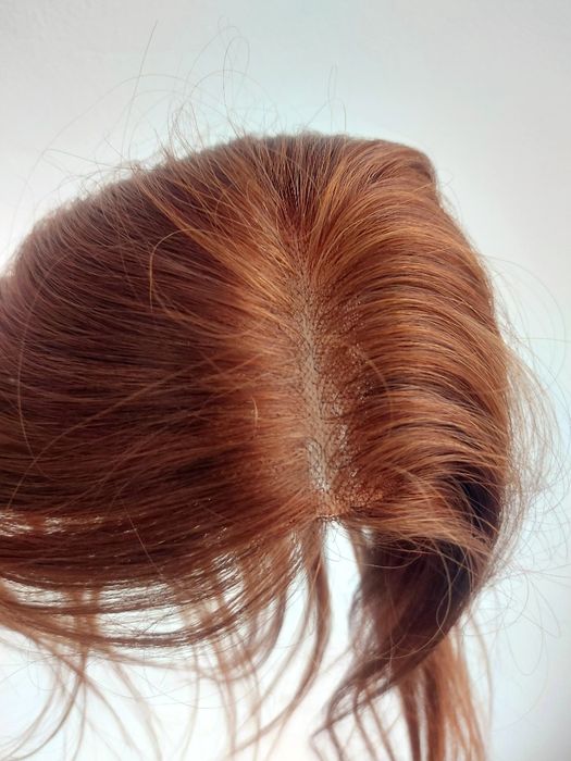 Естествена коса топер за оредяла коса