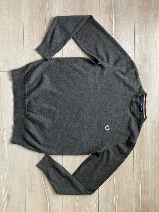 Fred Perry мъжки пуловер от вълна и памук размер М