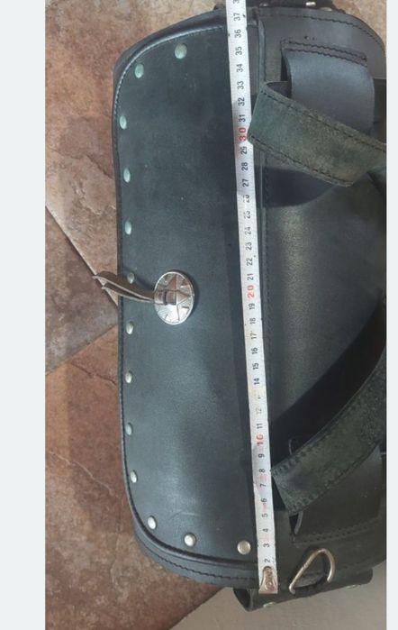 Чанта за мотор кожена