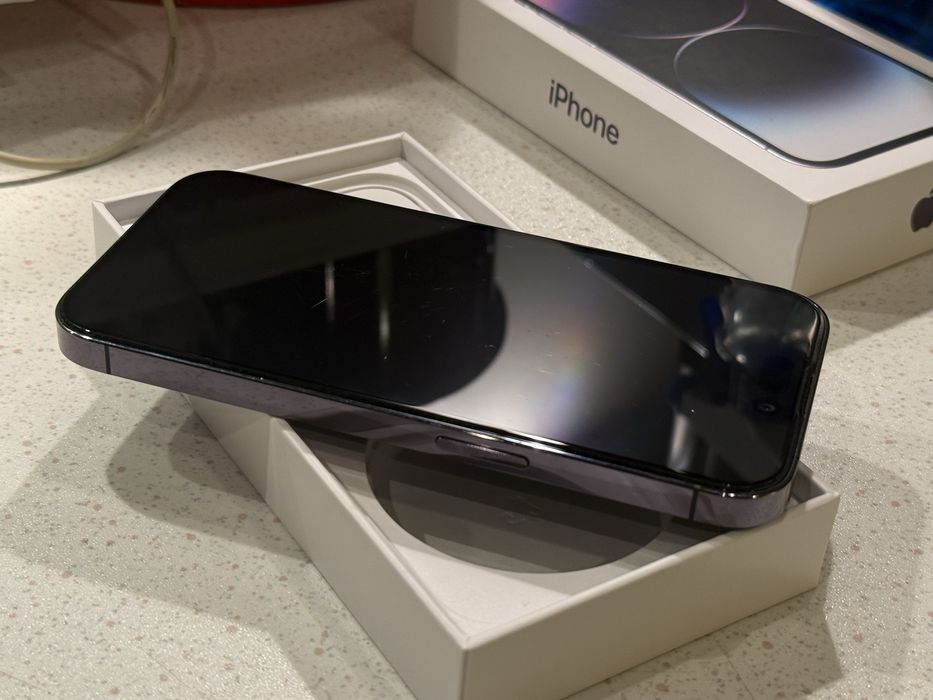 iPhone 14 Pro 256GB Deep Purple – Отличен, 100% Батерия.