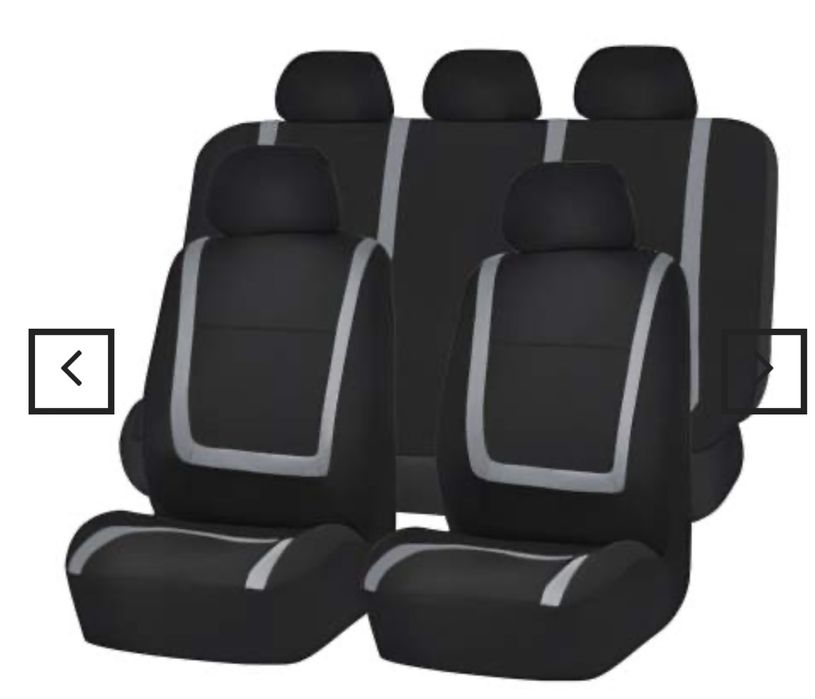 Huse universale pentru scaune auto - gri - CARGUARD