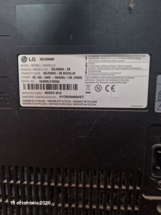 Televizor LG defect