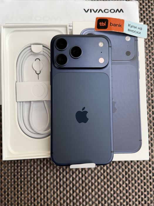 512!*ЛИЗИНГ*iPhone 17 Pro Max *Blue айфон 17 про макс син 512