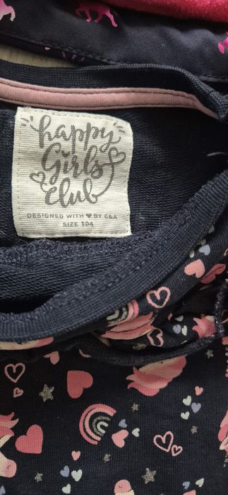 Geaca unicorni +rochita marimea 104