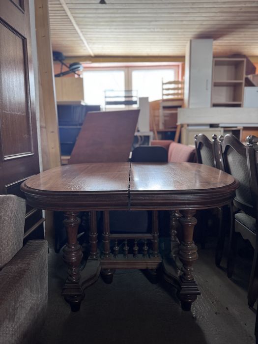 Masa cu scaune lemn masiv