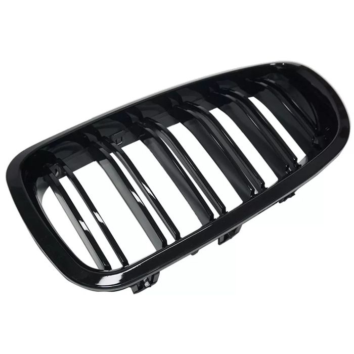 Grile Duble Bmw F10 2010 - 2018 Seria 5 Negru Lucios Black piano