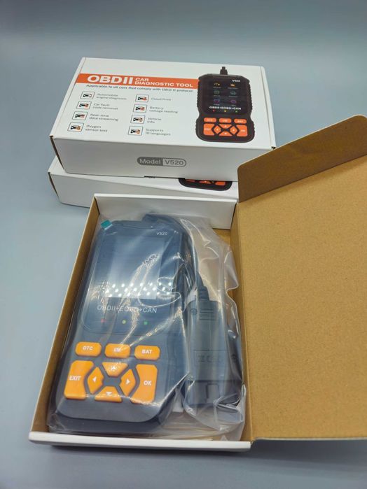 Гаранция!OBD2 диагностика за автомобил- чете/трие грешки,l/M,live data