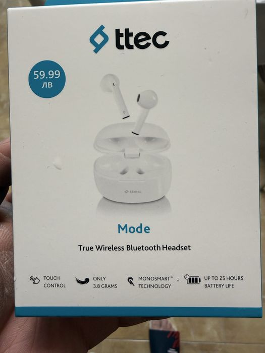 Безжични слушалки Ttec