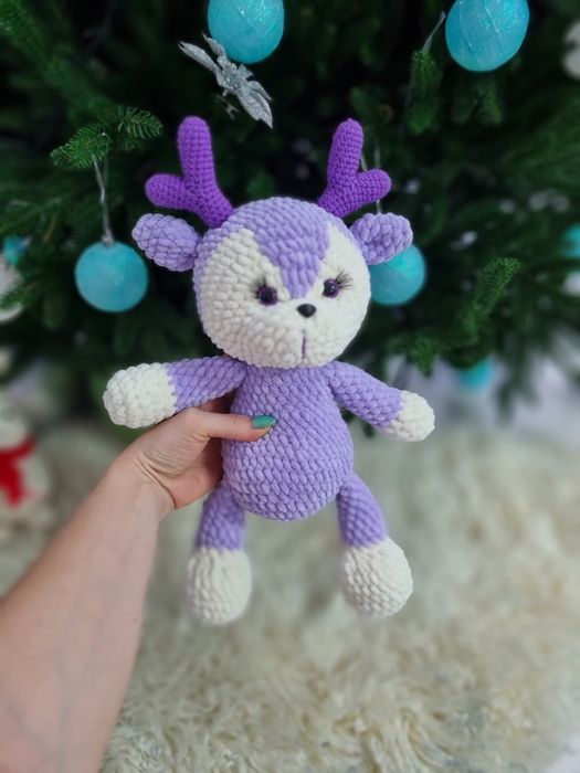 Шикарный олененок игрушка подарок
