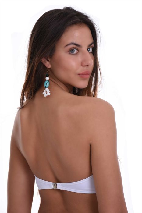 Горнище на бански бандо подвижна формована подплънка 700 ТИАРА ГАЛИАНО