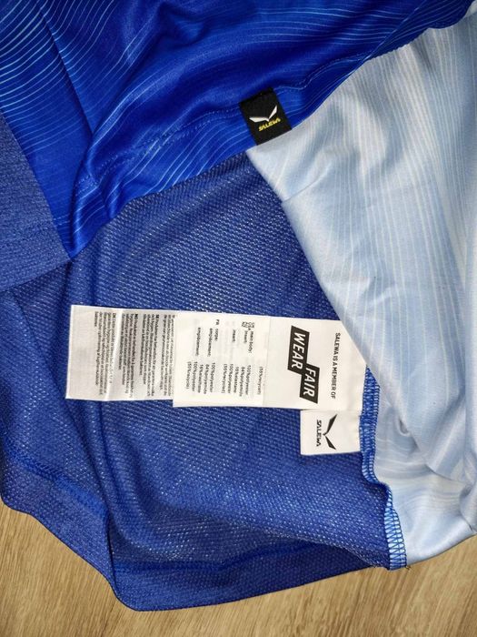 Salewa®Seceda Dry Long Sleeve Base Layer Top Blue W's, дамски блуза, бейс лейар