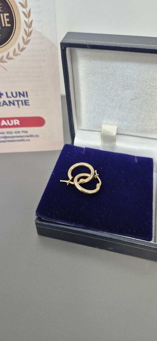 (AG46) Cercei aur 14K B.4603.1
