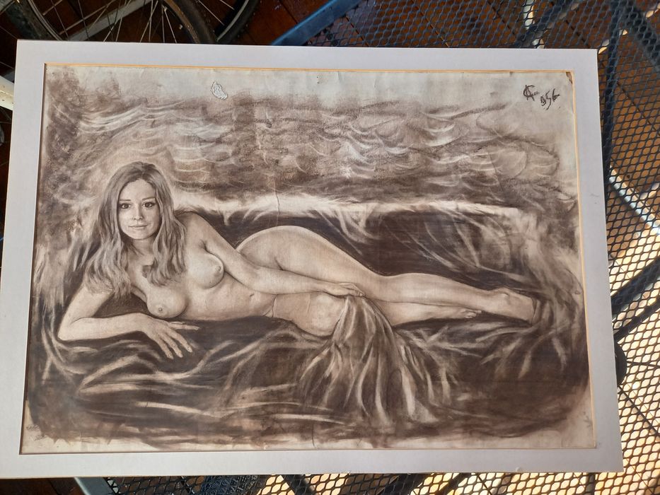 De vânzare desen din cărbune