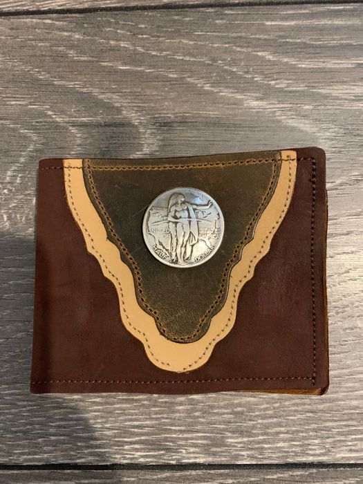 Мъжко Портомоне ръчна изработка естествена кожа