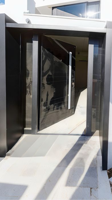 Входна врата за външни условия двойна-Premium two glass