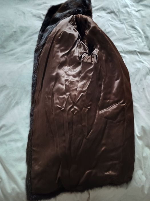 Haina de dama din blana naturala