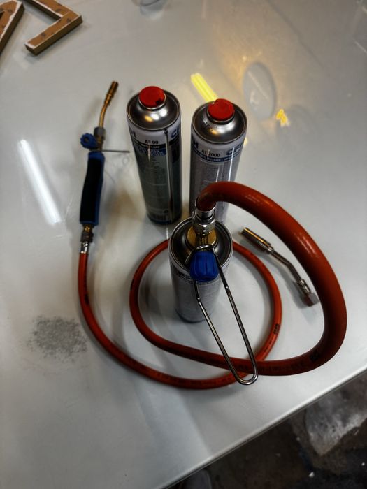 Arzator de lipit cu gaz plus furtun 1,5m