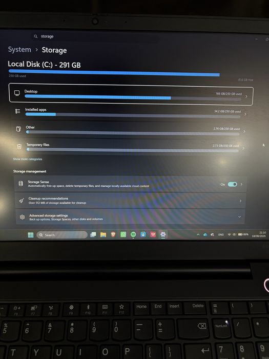 Lenovo ThinkPad E15 i5-10210U / 8GB RAM / 1TB SSD / RX 640 / Win 11 Pro