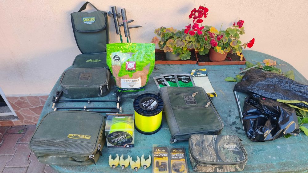 Vind echipament pescuit Shimano,Pelzer,fox,,Anaconda
