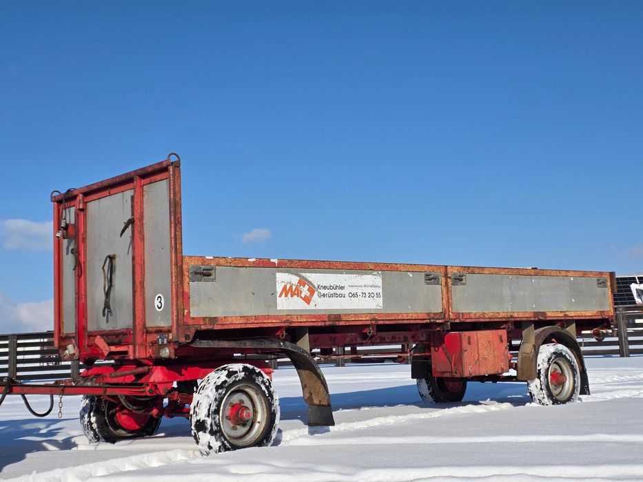 Remorcă agricole 6 tone după tractor