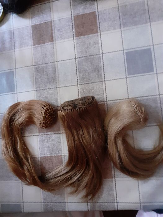 100% Естествена коса опашки