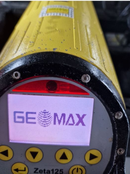 GeoMax Zeta 125S Laser tevi canalizari Profi(Black Friday)