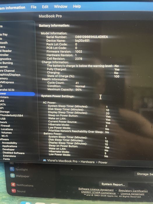 Macbook pro m1 2020