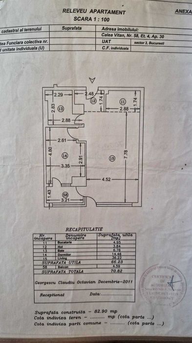 Apartament cu 2 camere - Proprietar - Mall Vitan - Mutare imediata