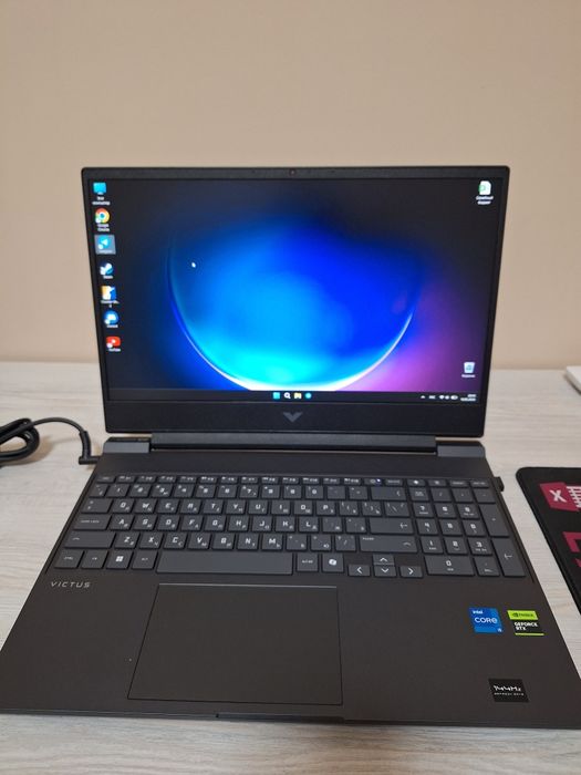 Игровой ноутбук HP Victus 15 / Core i5 / Идеальное состояние