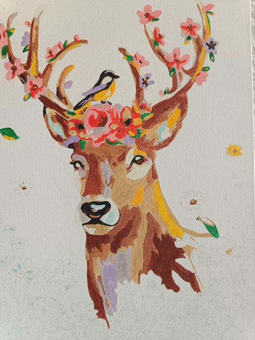 Рисувана картина по номера