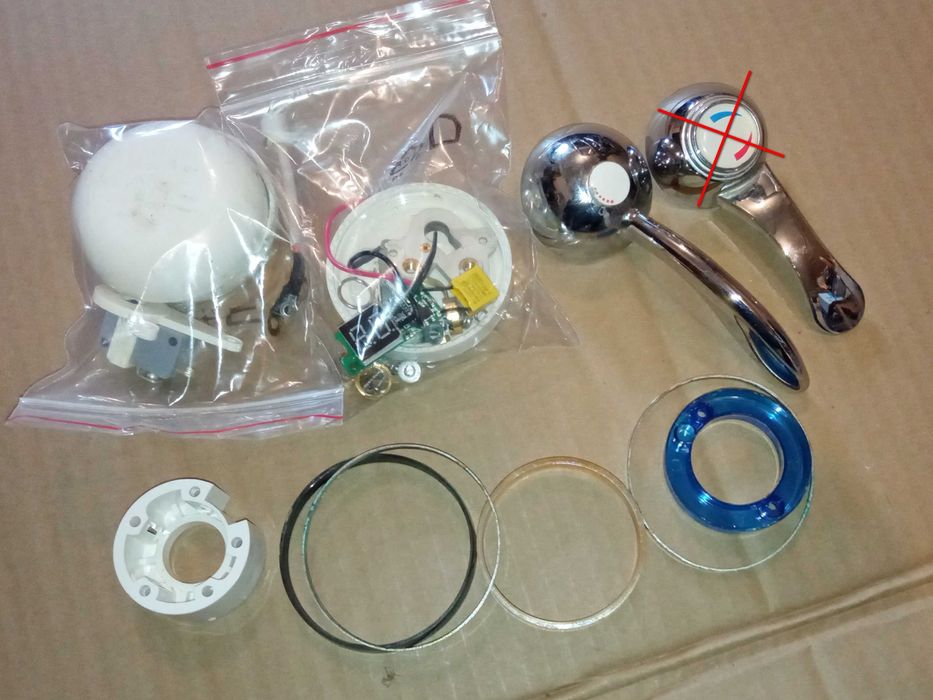 Части Проточен бойлер