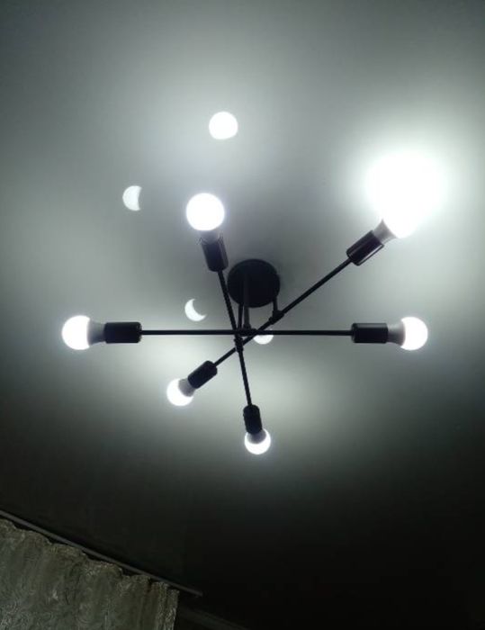 люстра на 6 лампочек