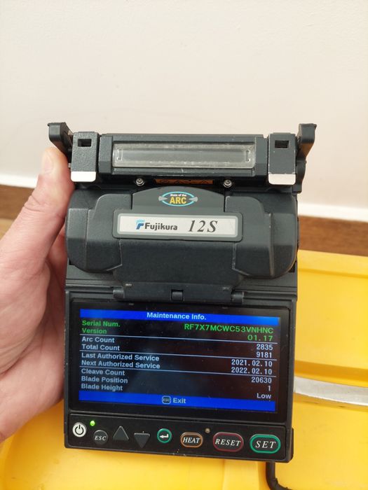 Fujikura 12S Fusion Splicers fiber optic fibra optica
