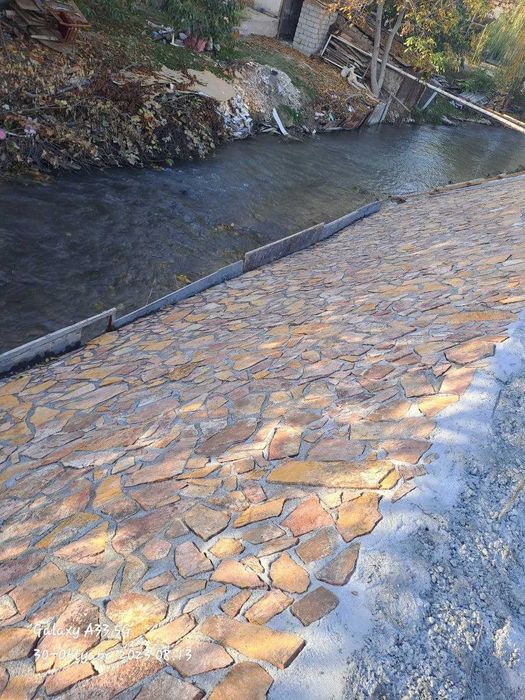 Камень порфир для облицовки и ландшафтных работ