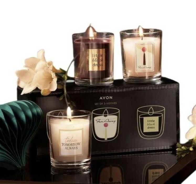 Set 3 lumanari parfumate de camera Today Little Far Away