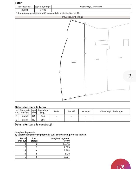 Teren vanzare sat de munte - Mlaceni - Valcea