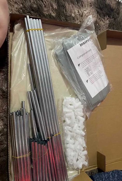 Нов шкаф за платове  за обувки с 9 рафта за съхранение на обувки