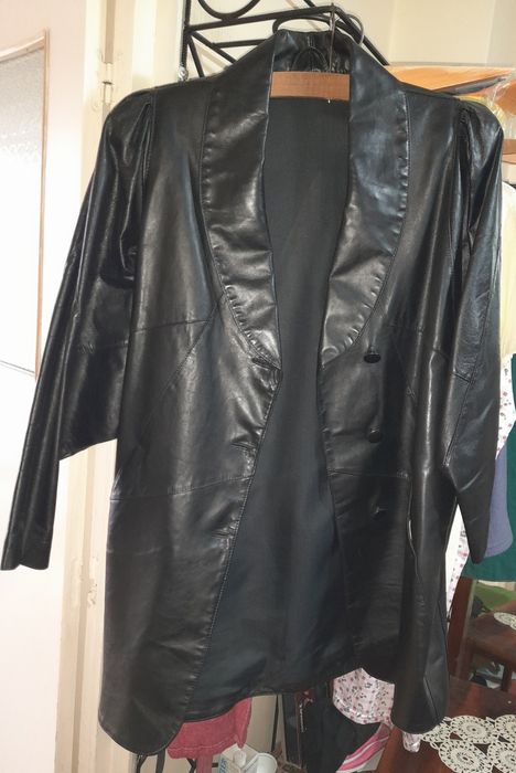 Paltonas pt femei din piele naturala