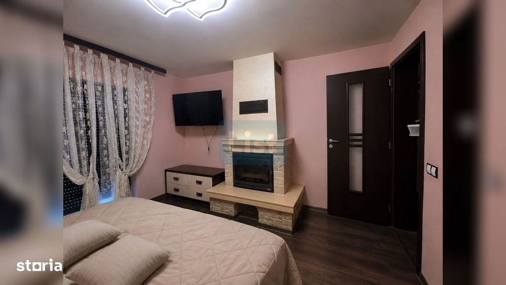 Vilă individuală în Bârnova , Saună, foișor și curte amenajată.