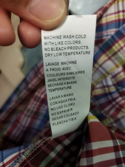 Рубашка в клетку